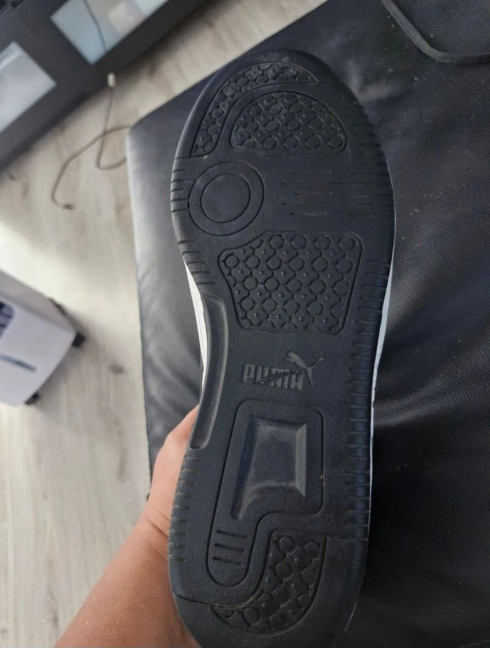 Puma Rebound Joy Sneakers - Black, White, Grey – photo 5
